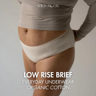 EVERYDAY Low Rise Brief - Nude (Organic Cotton)