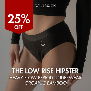 The Low Rise Hipster: Heavy Flow (Organic Bamboo)