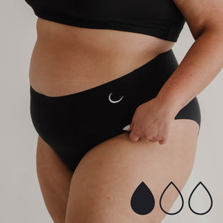 The High Waisted Bikini: Light Flow