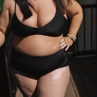 Two Piece Swimsuit Bottoms: Medium Flow