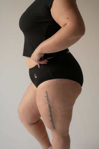 EVERYDAY Low Rise Brief - Black (Organic Cotton)
