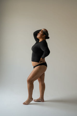 EVERYDAY Low Rise Bikini - Black (Seamless)