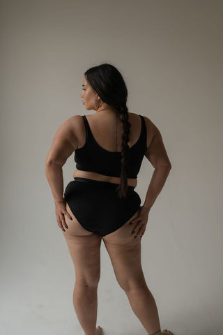 EVERYDAY Low Rise Hipster - Black (Organic Bamboo)