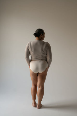 EVERYDAY Low Rise Brief - Nude (Organic Cotton)