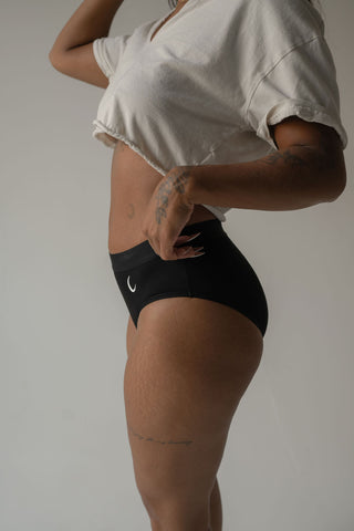 EVERYDAY Low Rise Hipster - Black (Organic Bamboo)