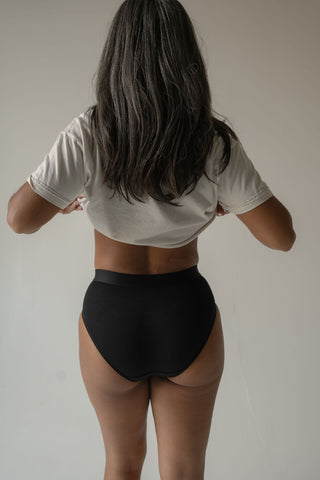 EVERYDAY Low Rise Hipster - Black (Organic Bamboo)