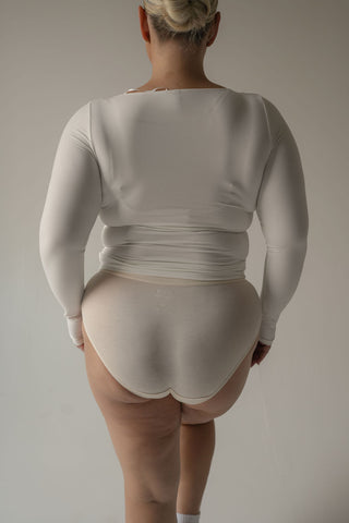 EVERYDAY Low Rise Hipster - Nude (Organic Bamboo)