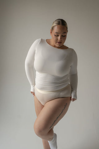 EVERYDAY Low Rise Hipster - Nude (Organic Bamboo)