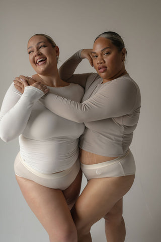 EVERYDAY Low Rise Hipster - Nude (Organic Bamboo)