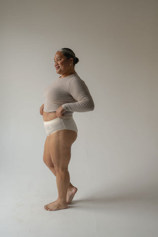 EVERYDAY Low Rise Hipster - Nude (Organic Bamboo)