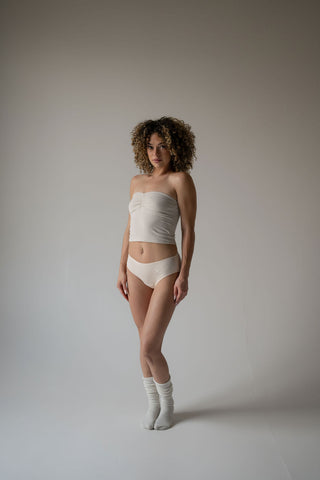 EVERYDAY Low Rise Brief - Nude (Organic Cotton)