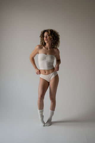 EVERYDAY Low Rise Brief - Nude (Organic Cotton)
